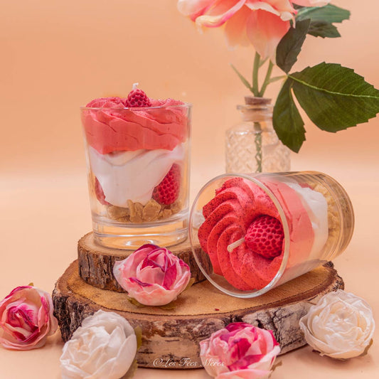 Bougie Gourmande Fraise Des Bois fête des mères