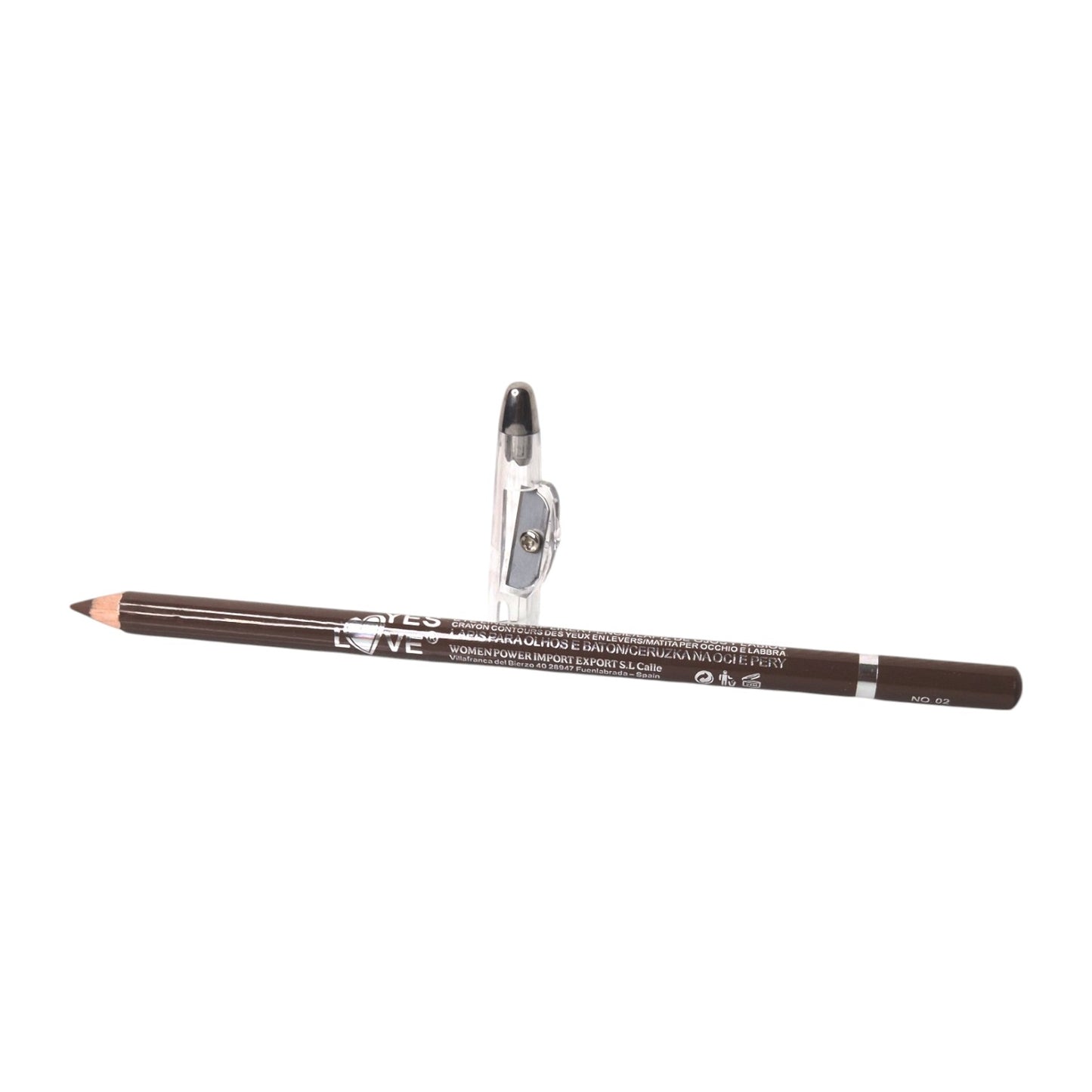 crayon marron avec taille crayon