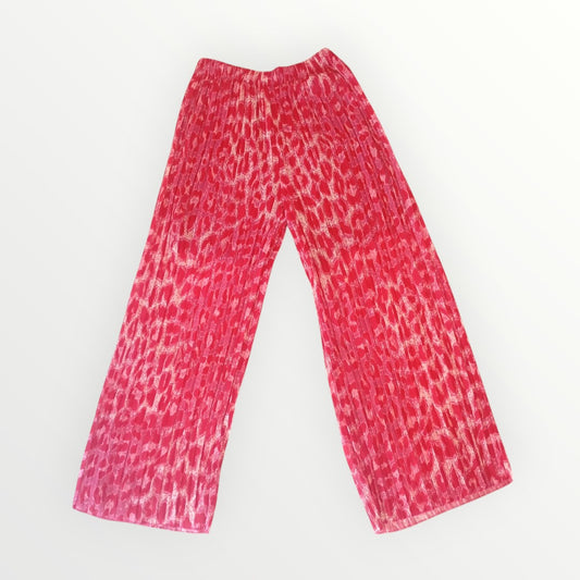 Pantalon plissé Rose