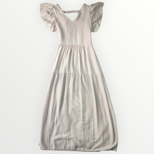 Robe longue Beige