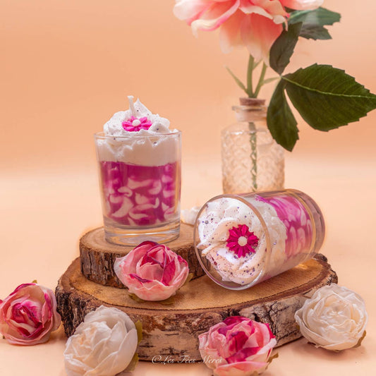 Mini Bougie Gourmande Fleur De Coton Fête Des Mères