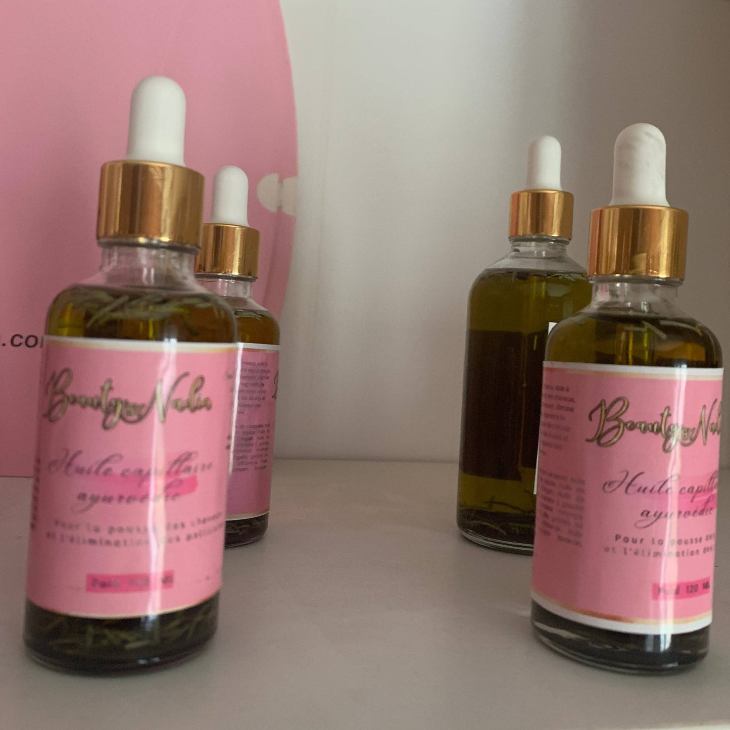 Huile capillaire ayurvedique croissance des cheveux