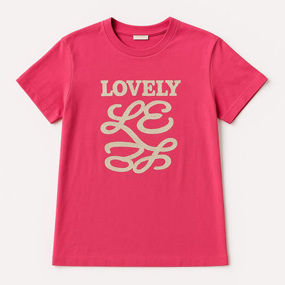 T-shirt à manche courte Lovely